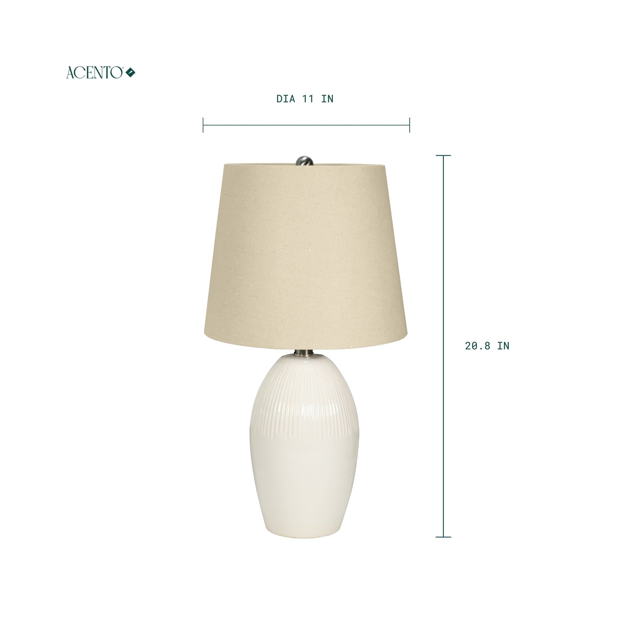 Camelia Decorative 1-Light Table Lamp