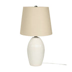 Lámpara de mesa decorativa de 1 luz Camelia