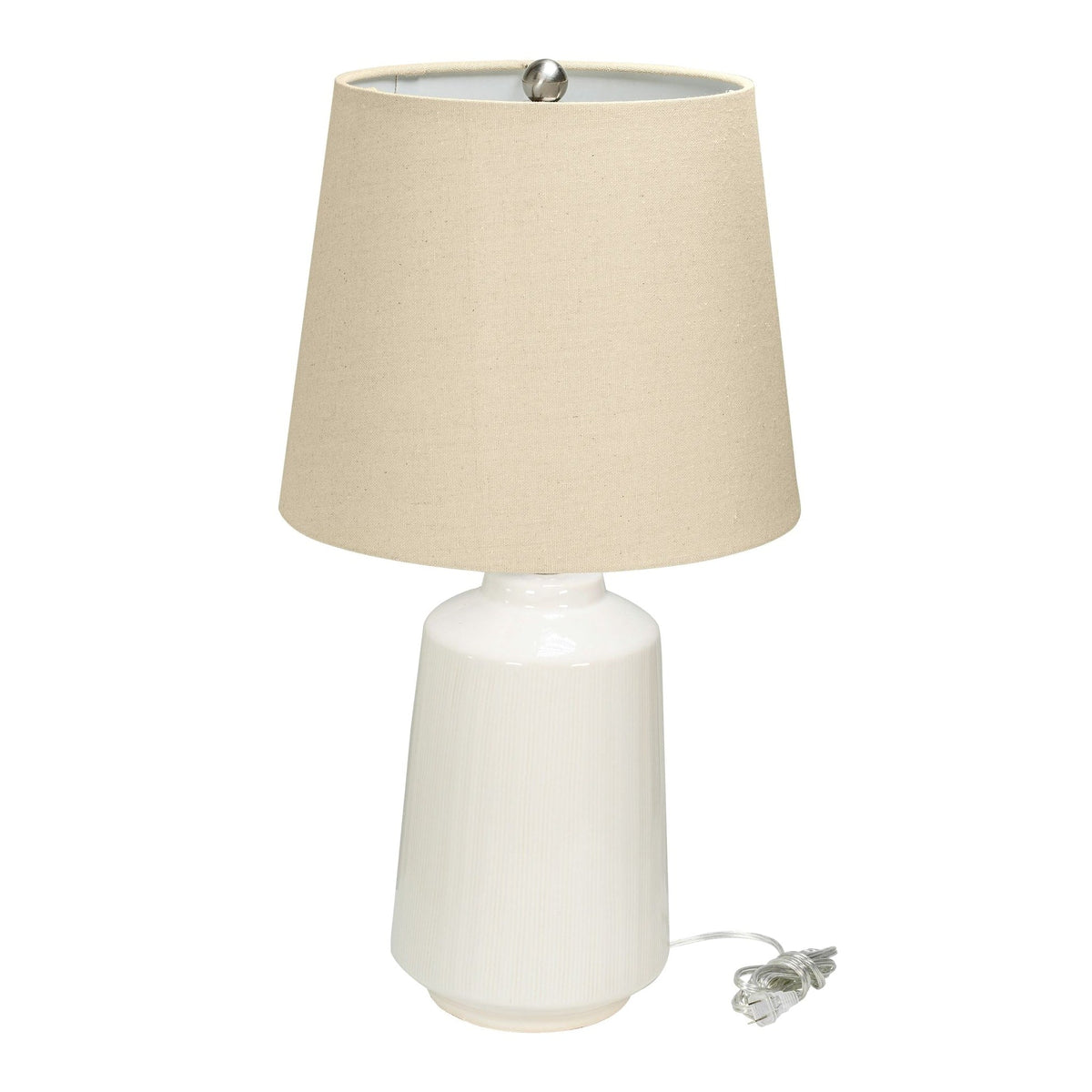 Lámpara de mesa decorativa Camelia de 1 luz