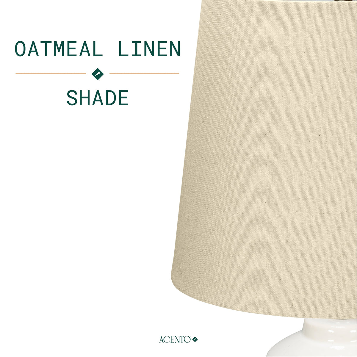 Lámpara de mesa decorativa Camelia de 1 luz