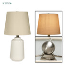 Lámpara de mesa decorativa Camelia de 1 luz
