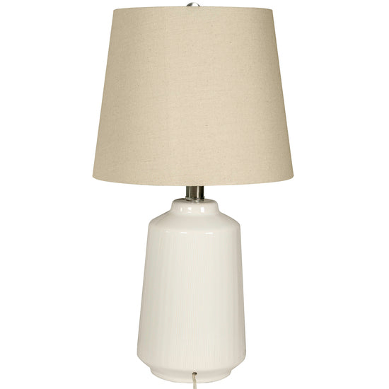 Modern Ceramic Table Lamp (20”)