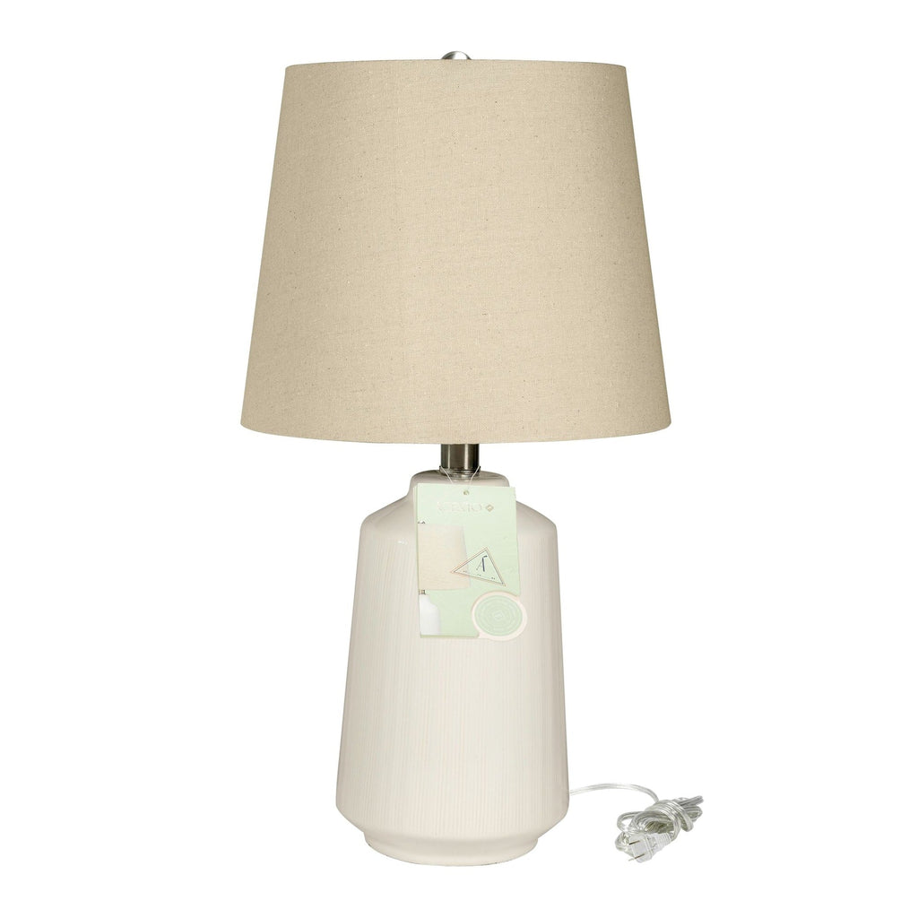Lámpara de mesa decorativa Camelia de 1 luz