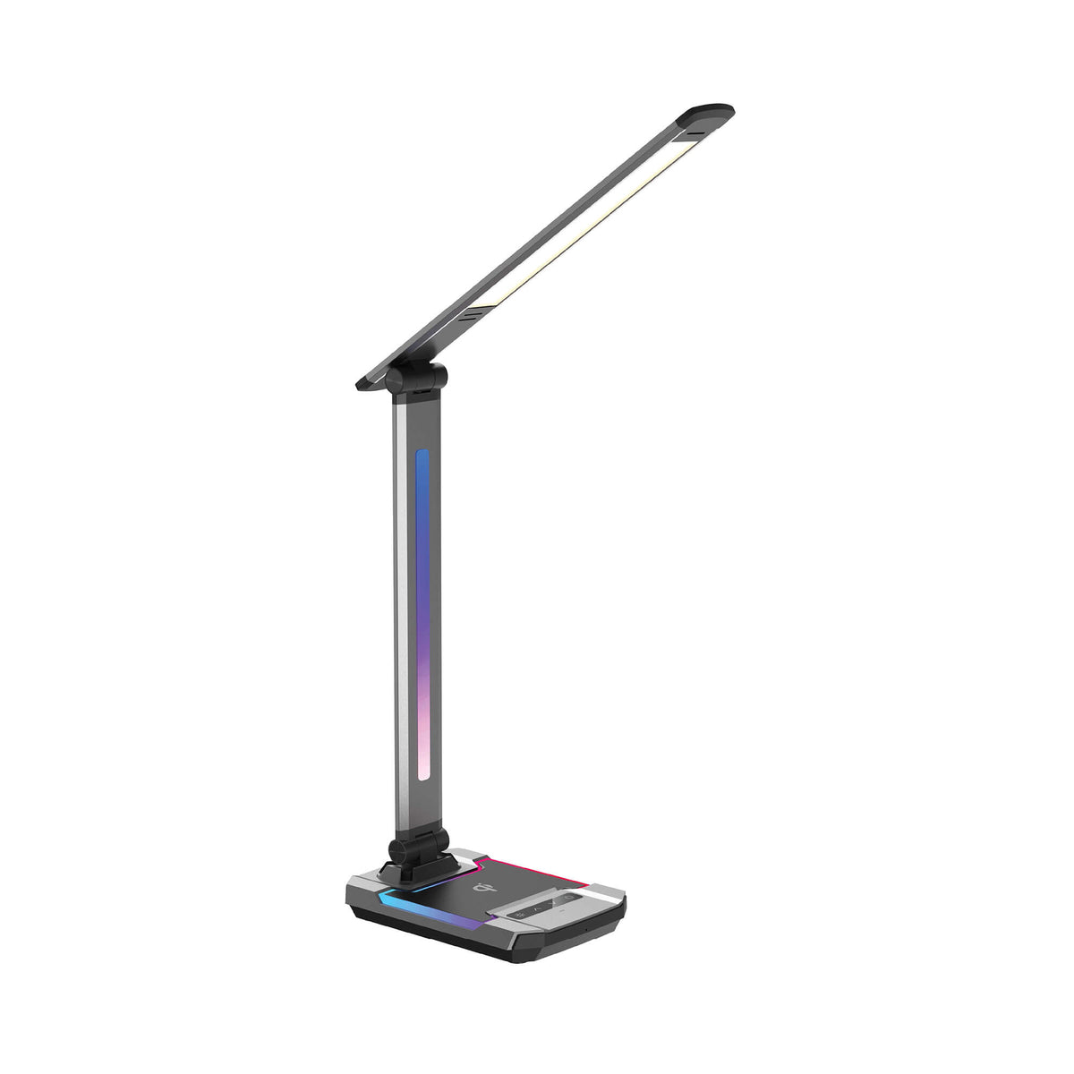 Astro LED Desk Lamp, three-quarter view.