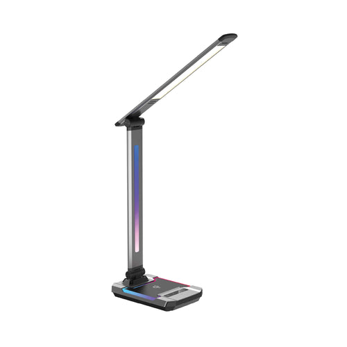 Astro LED Desk Lamp, three-quarter view.