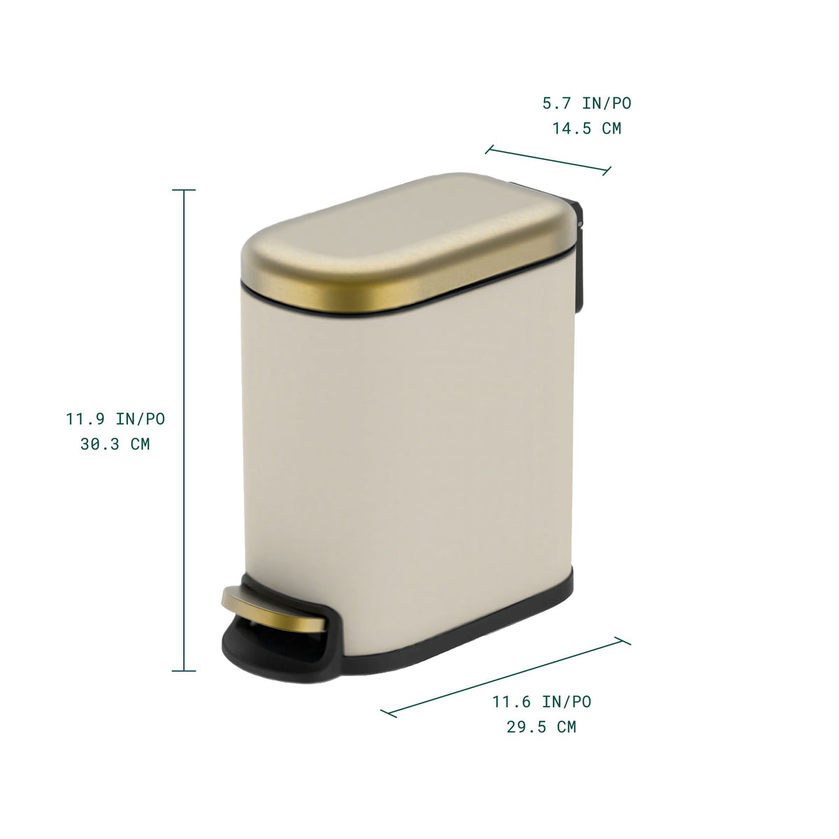 Arvia Poubelle de 5L