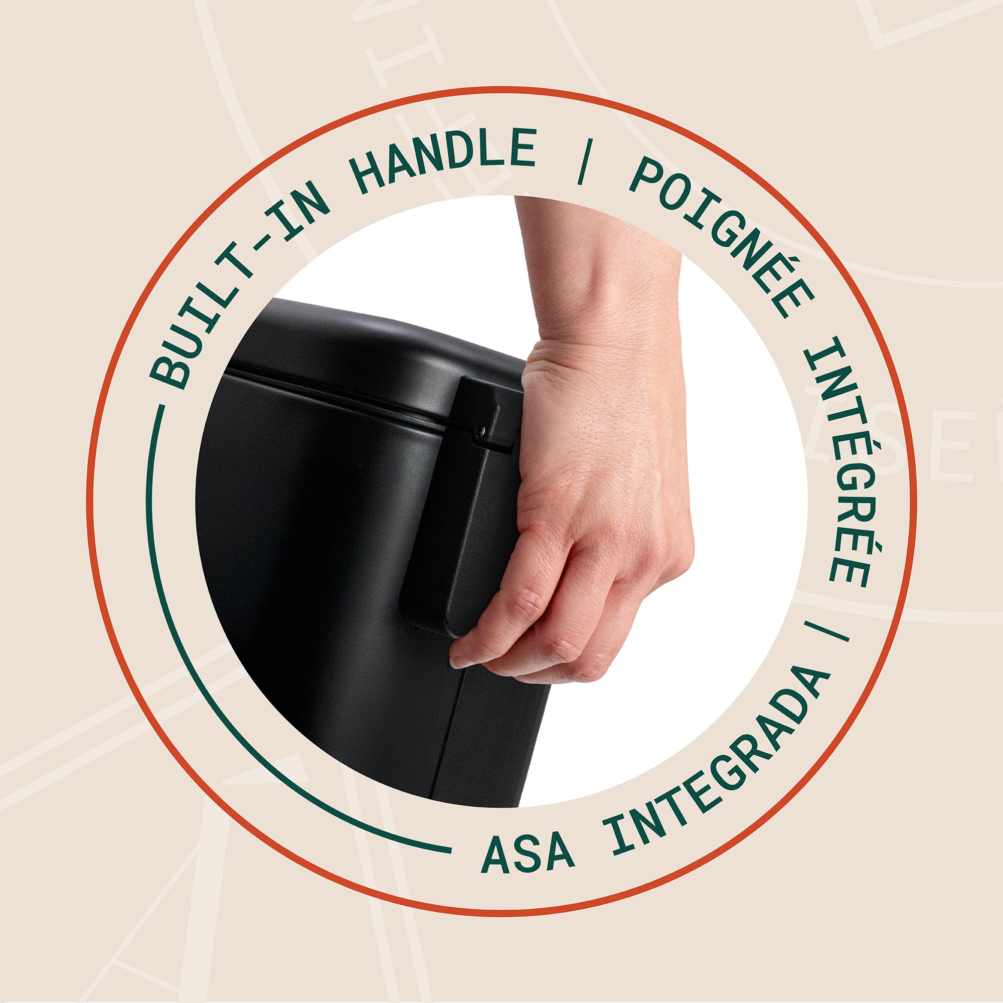 Linea 5L Waste Bin