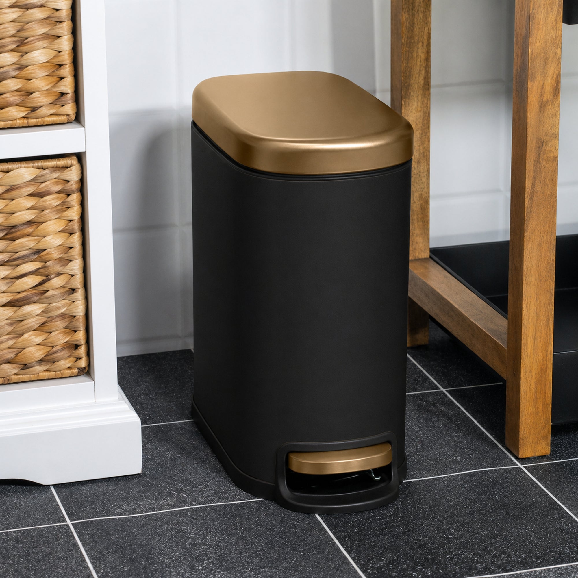 #color_Soft Touch Black and Gold