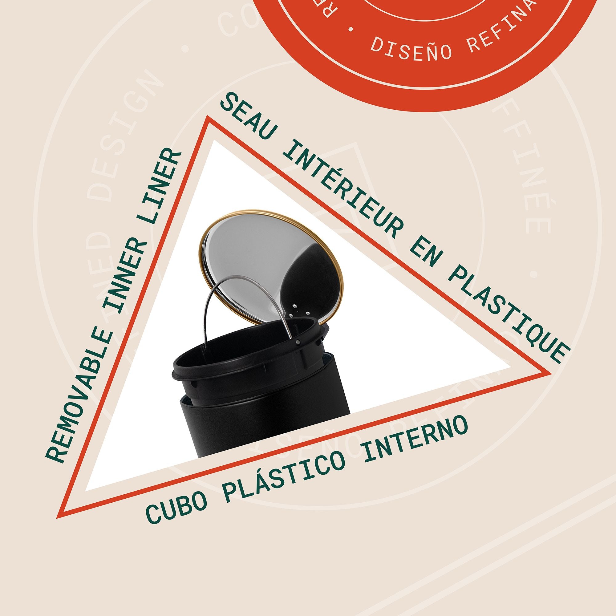 Rondo Bote de basura 5L