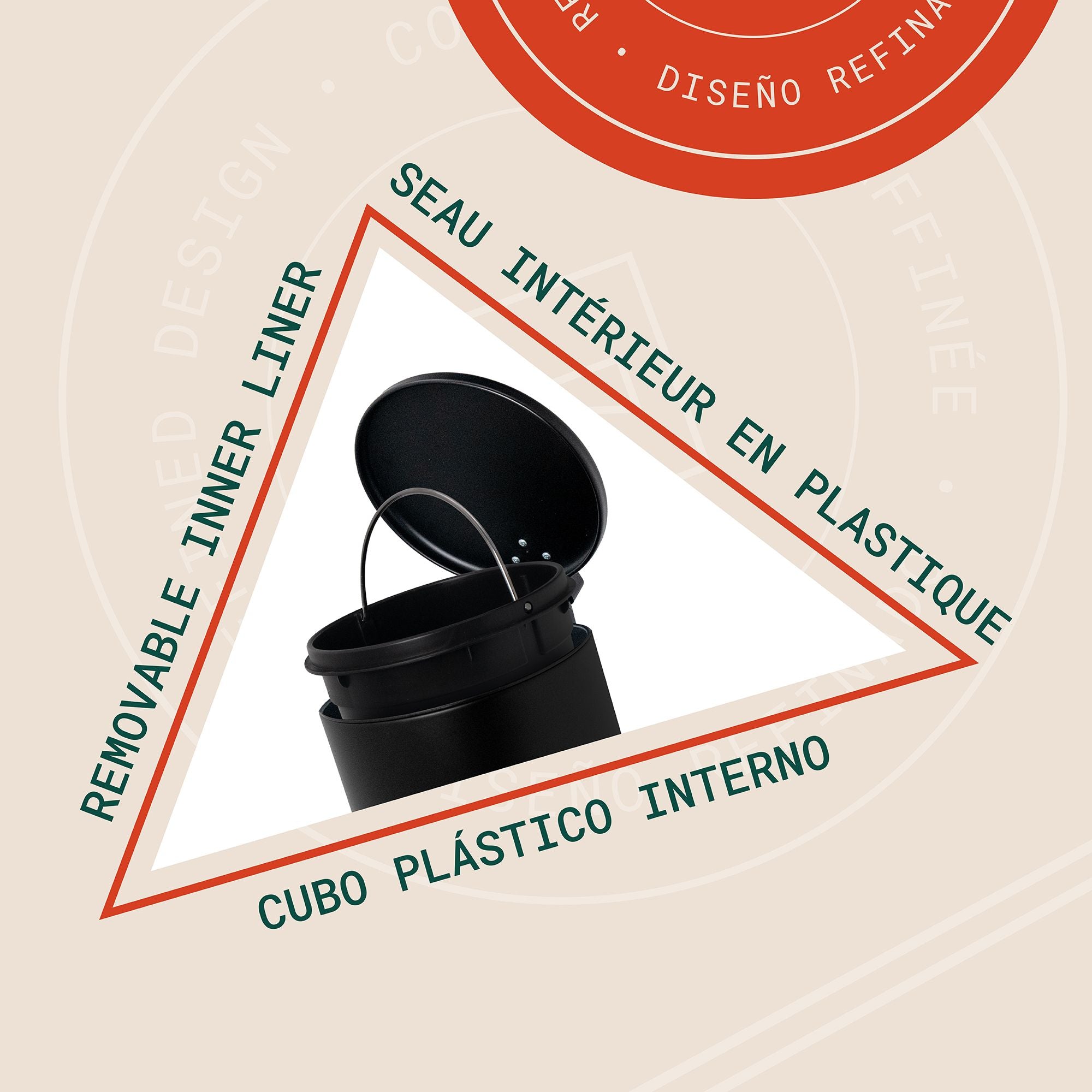 Rondo Bote de basura 5L