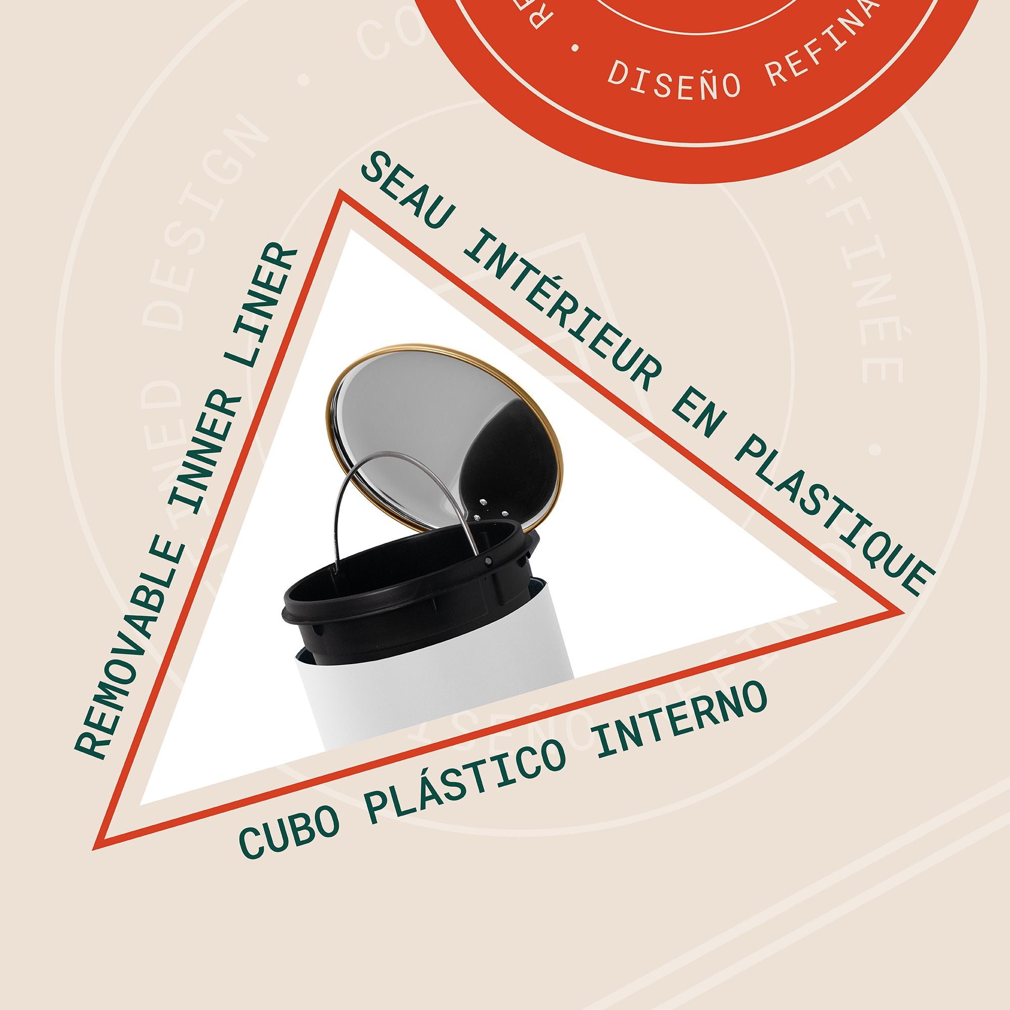 Rondo Bote de basura 5L
