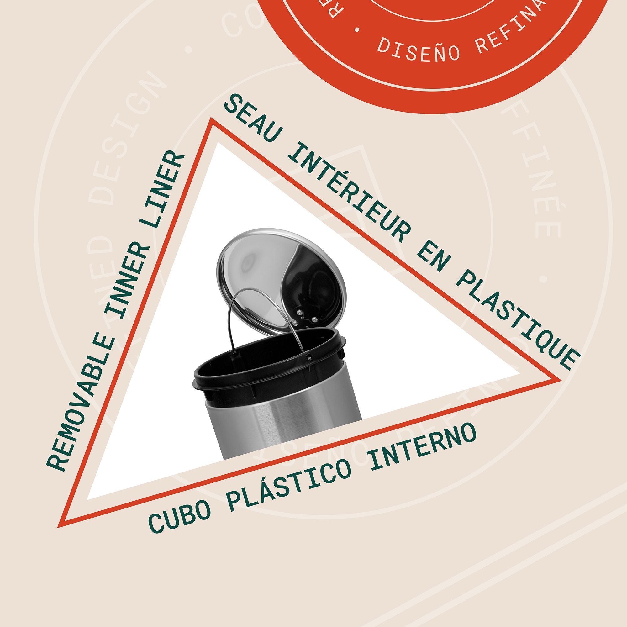 Rondo Bote de basura 5L