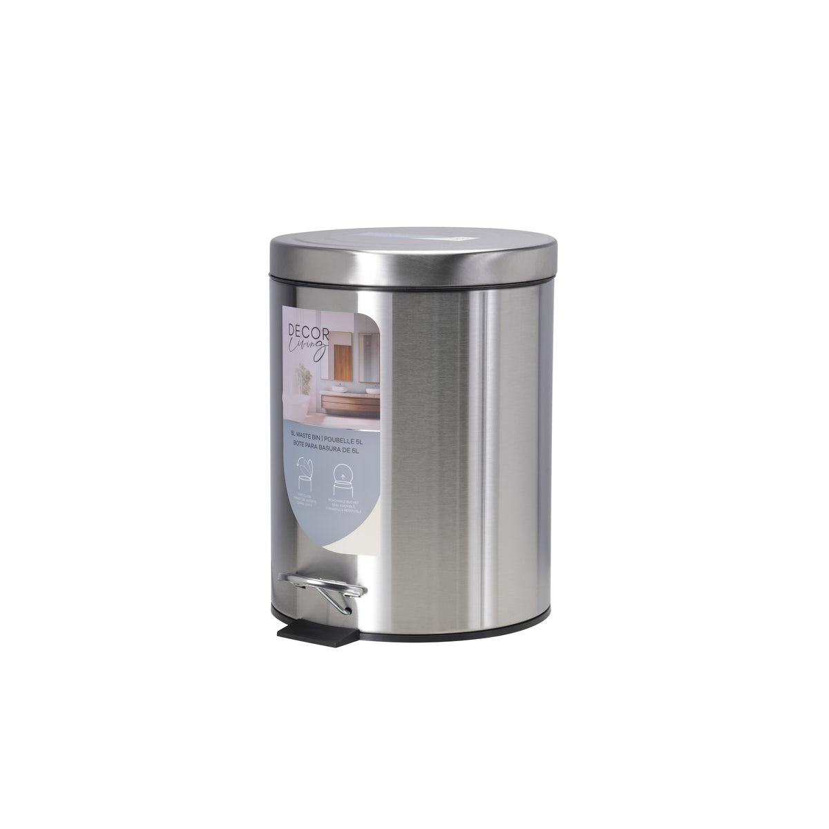 Ava 5L Waste Bin