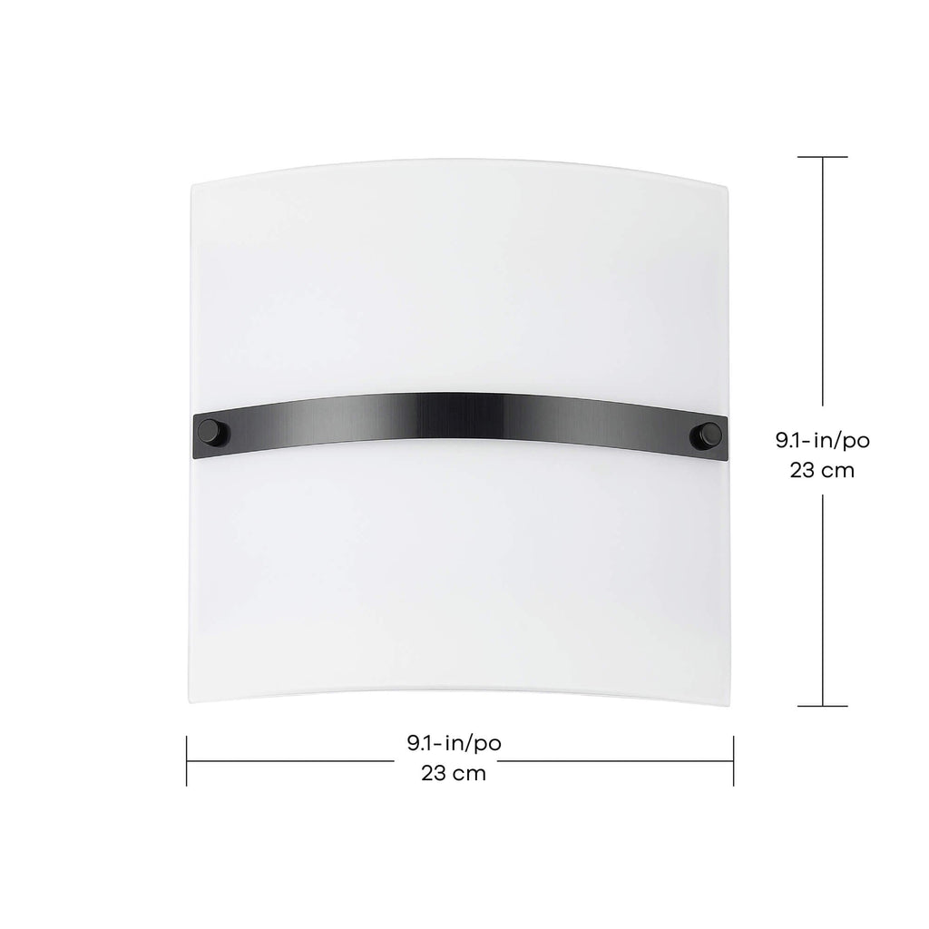Aplique de pared Sarbel de 1 luz