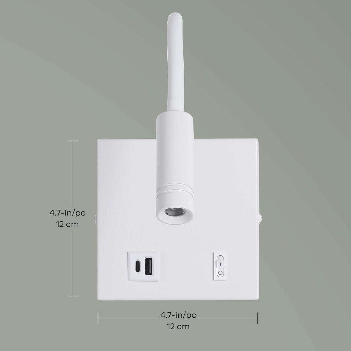Aplique de pared LED Zuri